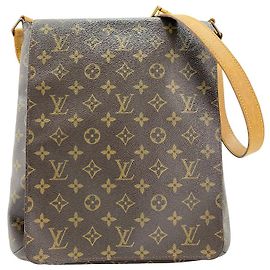 Louis Vuitton Musette Monogram Canvas GM Marrone