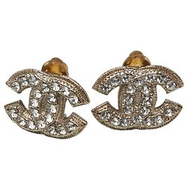 Boucles d'oreilles clips Chanel Coco Mark Argenté
