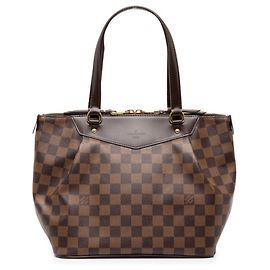 Borsa Louis Vuitton Damier Westminster PM Marrone