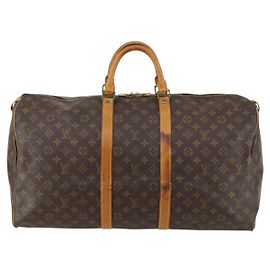 Louis Vuitton Keepall Monogram Canvas 55 Marrom