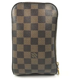 Bolso Louis Vuitton Damier Geronimos Castaño Damier ebene