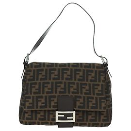 Fendi Mama Forever Zucca Canvas Mini Marron