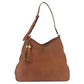 Gucci Marrakech Hobo Leather Medium Castaño