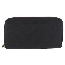 Louis Vuitton Portefeuille zippy Monogramme Empreinte monogramme empreinte Black