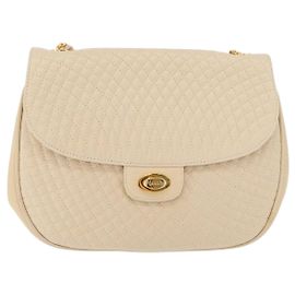 Bally Vintage Chain Quilted Leather Autre