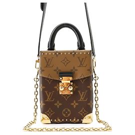 Bolso de hombro Louis Vuitton Monogram Reverse Negro
