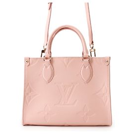 Borsa Louis Vuitton Monogram Empreinte OnTheGo PM Rosa Altro