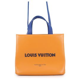 Mini sac à main Louis Vuitton Saffron Doré Jaune