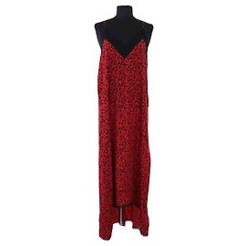 Vestido rojo de viscosa Altuzarra Roja