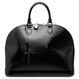 Bolsa de mão Louis Vuitton Electric Epi Alma GM Preta Preto