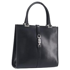 Gucci Jackie Leather Medium Preto