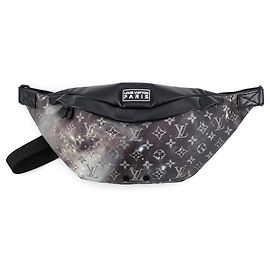Louis Vuitton Monogram Galaxy Discovery Gürteltasche Schwarz