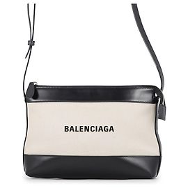 Bolsa de ombro e transversal Balenciaga Preto Bege