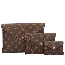 Louis Vuitton Pochette Kirigami Monogram Handtasche Braun