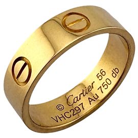 Anillo Cartier Love en oro amarillo de 18K Dorado