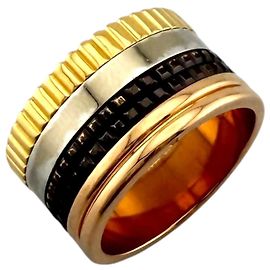 Boucheron Anillo Quatre Classic Large Castaño Dorado