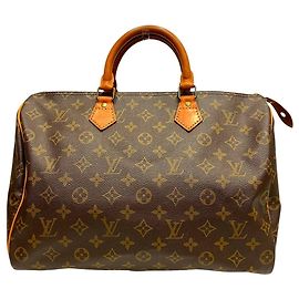 Bolso Boston Louis Vuitton Speedy 35 Castaño