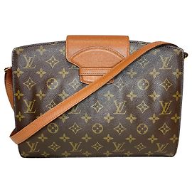 Sac à épaule Louis Vuitton Curcelles Monogram Marron