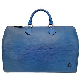 Bolsa Louis Vuitton Speedy 35 Azul