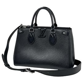 Louis Vuitton Grenelle Tote PM Handbag Black