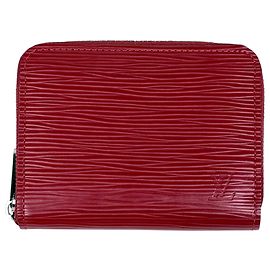 Louis Vuitton Epi Leather Coin Purse in Carmine Red