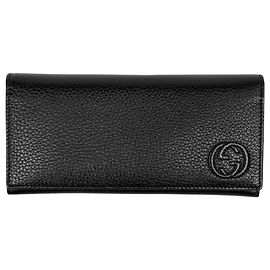 Gucci Men's Long Wallet Black