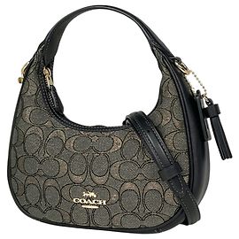 Borsa a tracolla Coach Carmen Mini Marrone