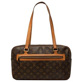Borsa a tracolla Louis Vuitton Monogram Cite GM Marrone Marrone