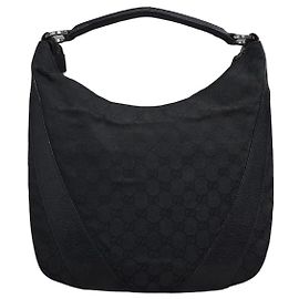 Magnifica Borsa Gucci Hobo Nero