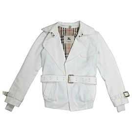 Magnificent Burberry jacket White