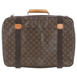 Bolso Boston Louis Vuitton Monogram Satellite 53 Castaño