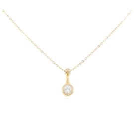 Autre Marque Collier en diamants Au750 Doré