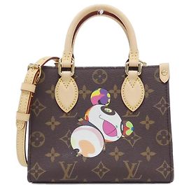 Bolsa Louis Vuitton OnTheGo BB Monogram Coated Canvas Marrom
