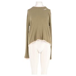 Autre Marque Pull SCUFFERS Kaki à manches longues col rond Kaki