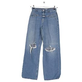 Closed Blue Cotton Loose Fit Jeans Blue