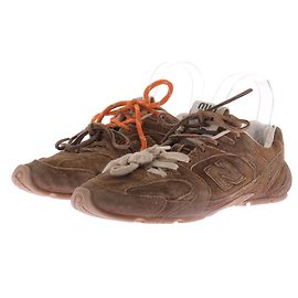New Balance 530 SL Sneaker aus Wildleder und Mesh Kamel