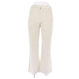 Isabel Marant Pantalon côtelé blanc Blanc