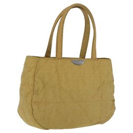 Bolsa de mão Christian Dior Nylon Beige Silver Outro