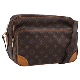 LOUIS VUITTON Monogram Nile Shoulder Bag M45244 LV Outro