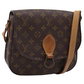 LOUIS VUITTON Monogram Saint Cloud GM Shoulder Bag M51242 LV Autre