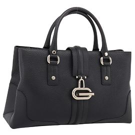 GUCCI Handtasche Leder Schwarz Gold 131325 Andere