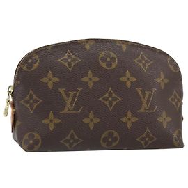 LOUIS VUITTON Monogram Pochette Cosmetic PM Pouch M43998 LV Altro
