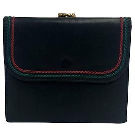 Cartera bi-fold GUCCI Sherry Line Negro
