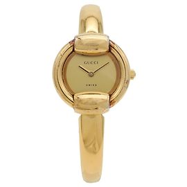Orologio al Quarzo Donna GUCCI Quadrante Oro GP 1400L Altro