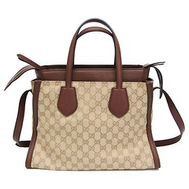 Sac à main Gucci GG Canvas Marron Beige