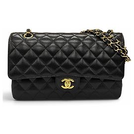 Bolsa de Ombro Chanel A01112 Matelassé 25 Preto