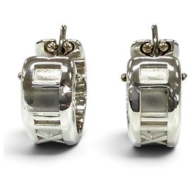 Autre Marque Orecchini a cerchio Tiffany 925 Atlas Argento