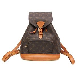 Louis Vuitton Monogram Montsouris MM Backpack Brown