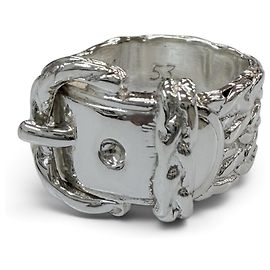 Hermès Hermes Diane 925 Ring Silvery