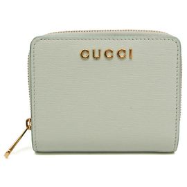 Portafoglio Mini Gucci Script in Light Green Verde chiaro